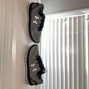 Under armour tennis shoes.